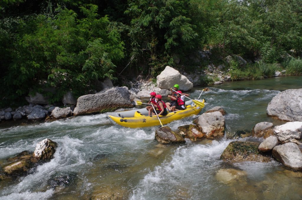 Rafting Natura Lungo Il Sarca Il Trentino Dei Bambini