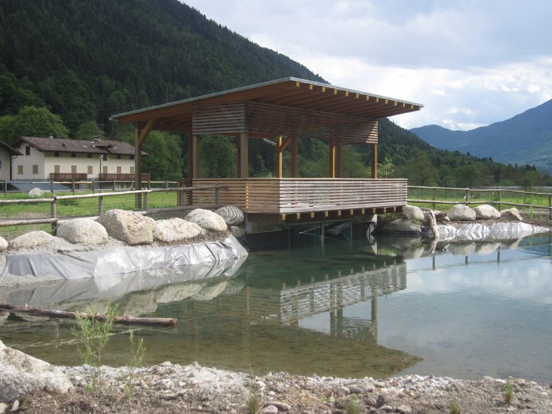 La Casa del Parco Acqua Life di Spiazzo Rendena fa parte della rete di centri visitatori del Parco Naturale Adamello V^Brenta.