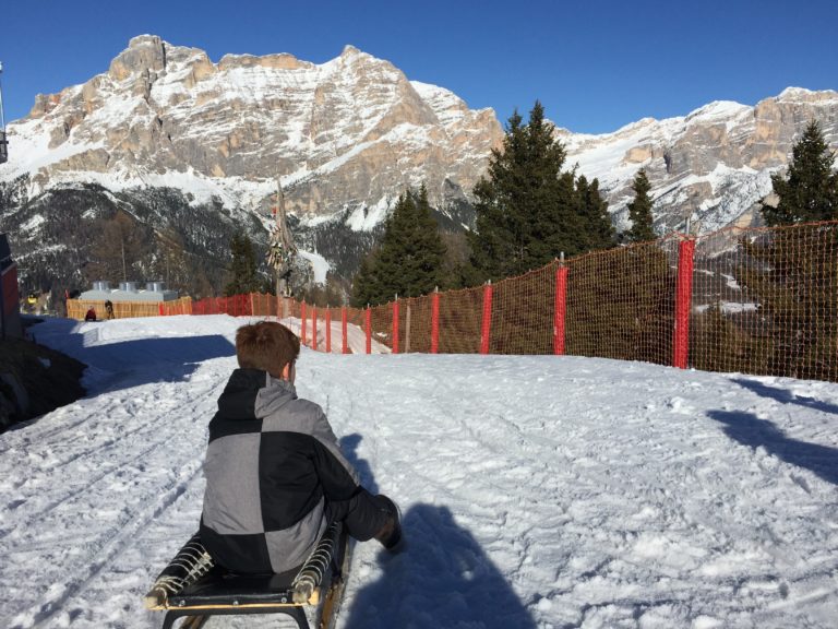 Pista Da Slittino Pralongià, Val Badia | Il Trentino Dei Bambini