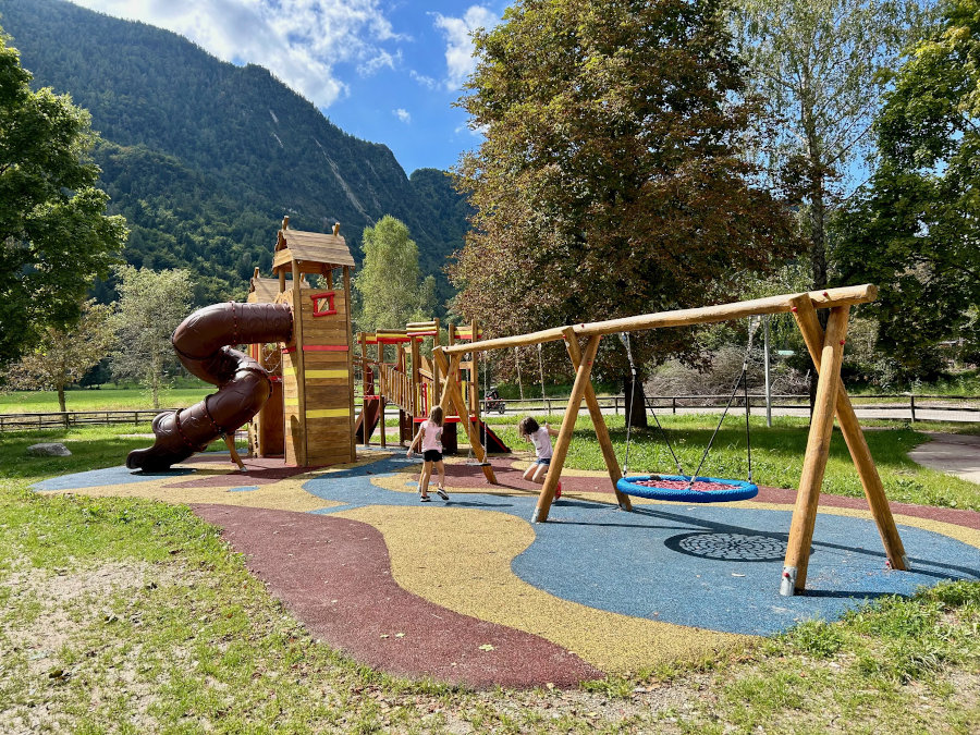 parco giochi a Pieve Tesino