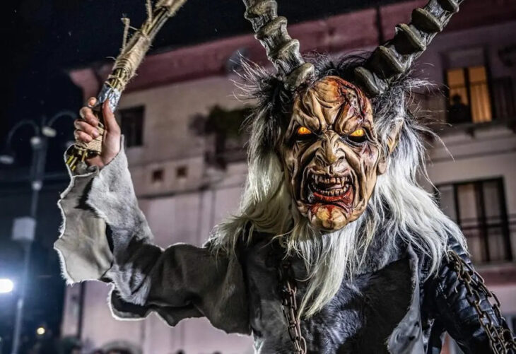 Krampus Villaggio di Natale a Camposilvano